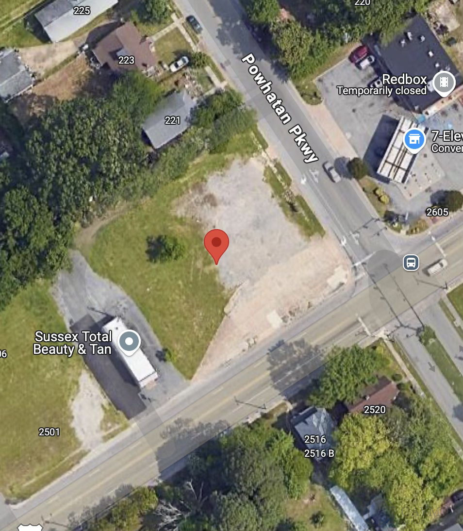 Commercial land lot in Hampton, VA!