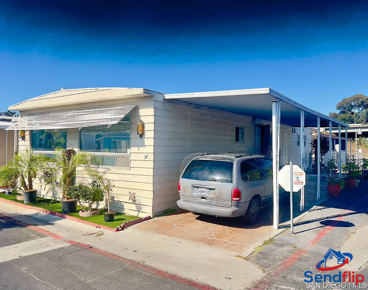 🌴Oceanside, CA 🔥Mobile Home, Mins to Ocean $125k+ Spread! Only 239k Hurry!
