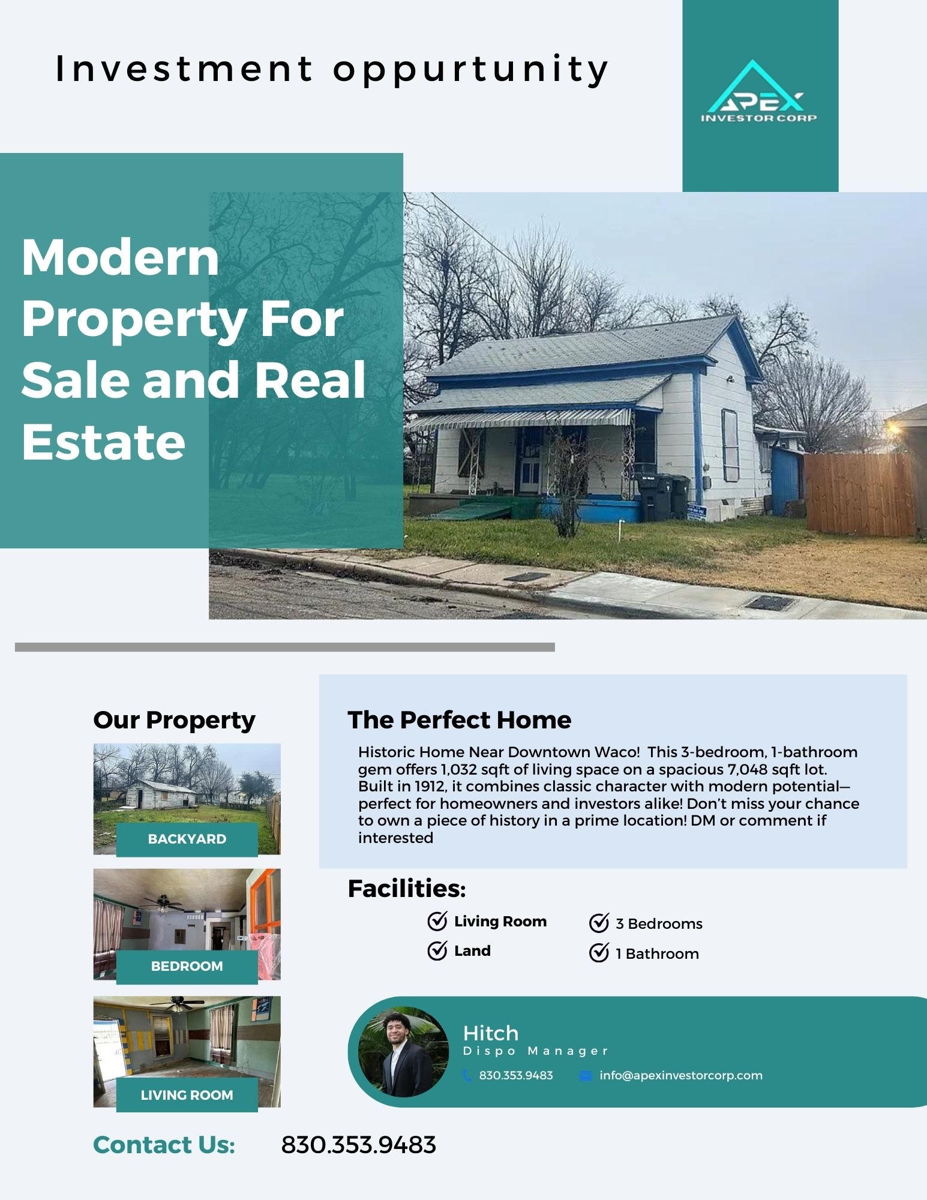 INVESTOR SPECIAL IN WACO!!!