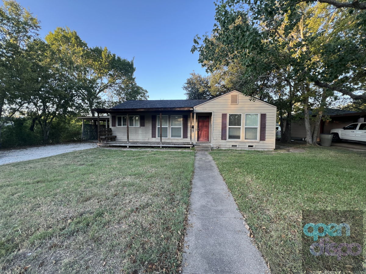 🏡 Excellent Fix & Flip Opportunity in Bryan, TX – 3 Bed/1 Bath Single Family Home with Strong ARV Potential!
