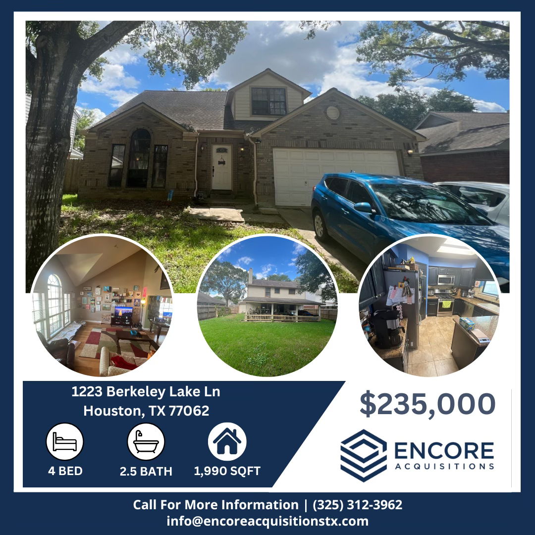 Prime Investment Opportunity in Clear Lake – Flip or Rent!
