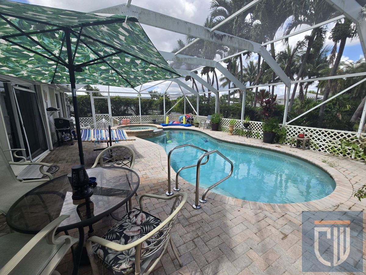 6 Figure Gross Margin In Delray Beach: Waterfront Home with Private Pool!