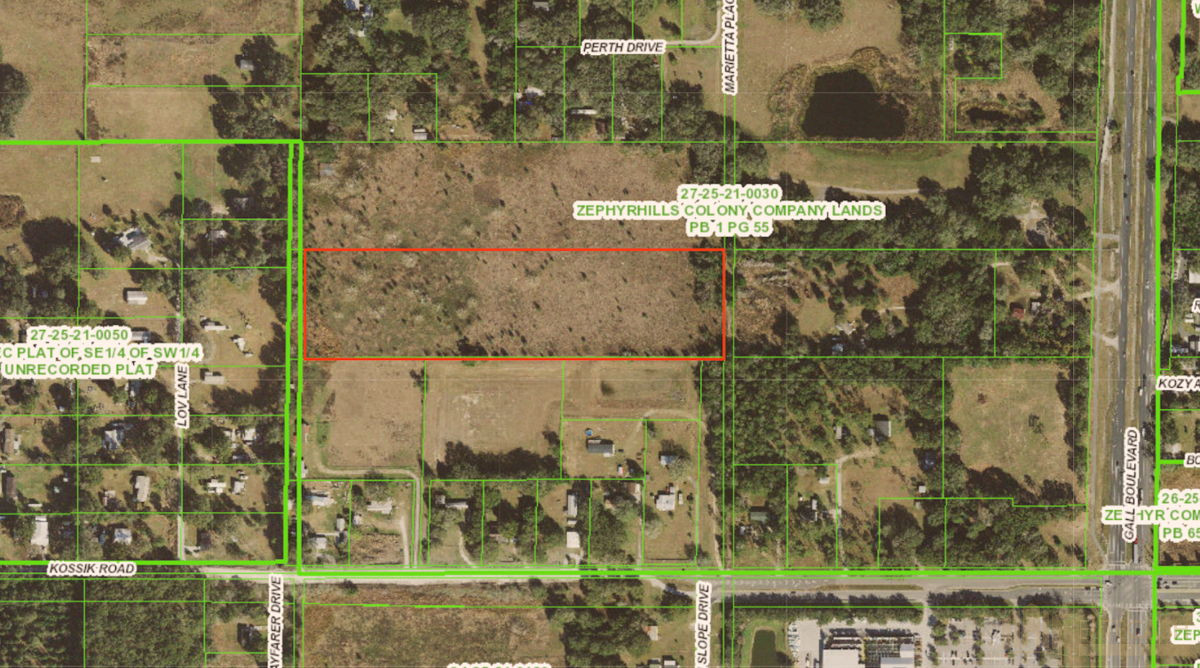 Check out this 10 Acre lot in Zephyrhills!