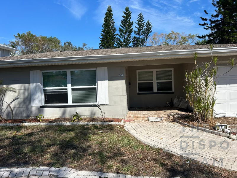 Pinellas Flood Damaged Home w ADU(x2) Option