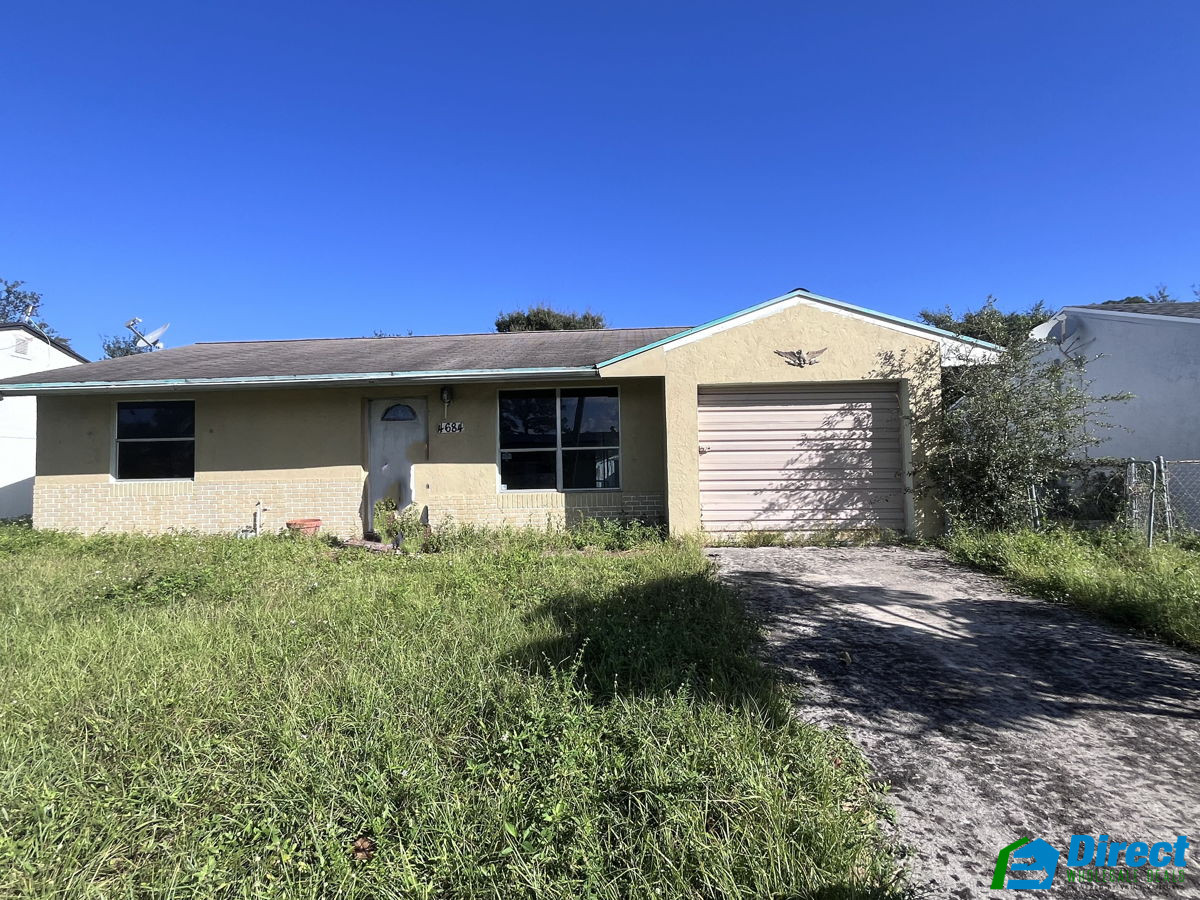 🔥 Fire-Damaged Flip w/ Big Profit Potential! Block House for $190k 🏚️