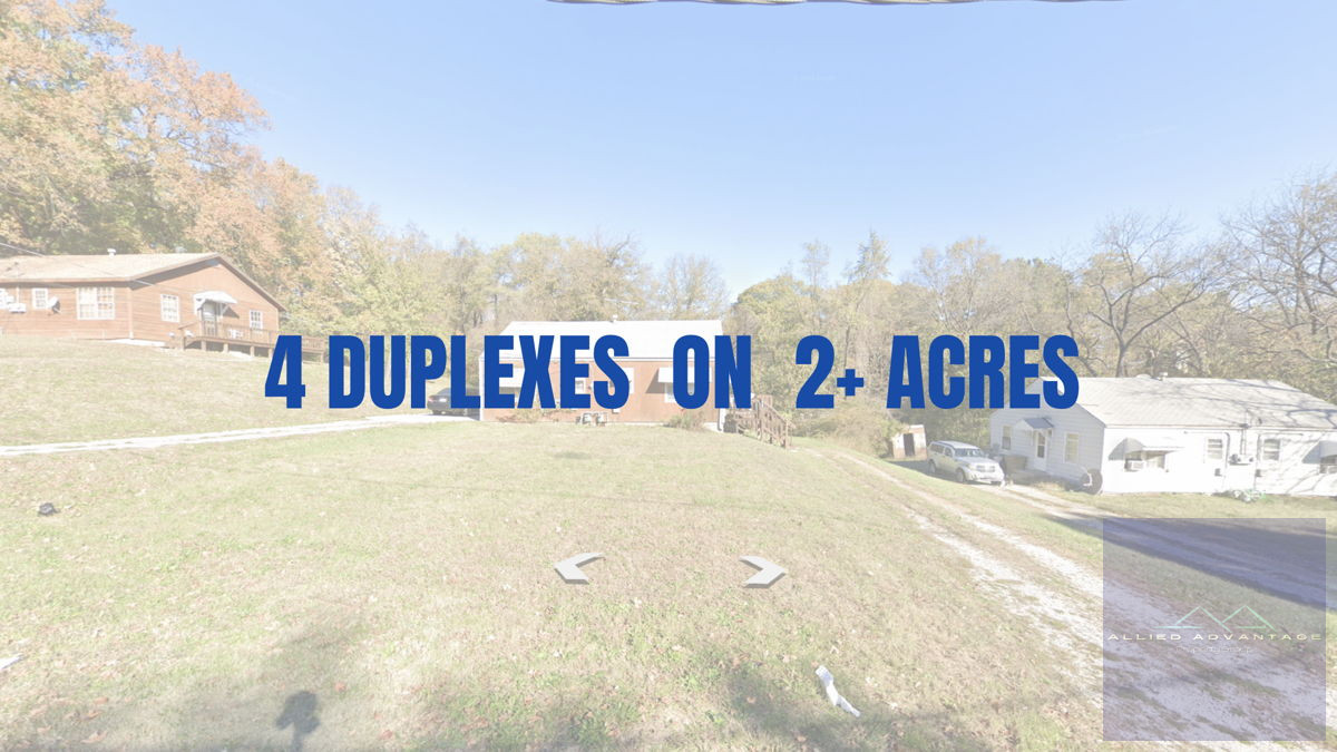 4 Duplexes on 2.37 acres 🏞️ ( Kansas City, KS 66104📍)