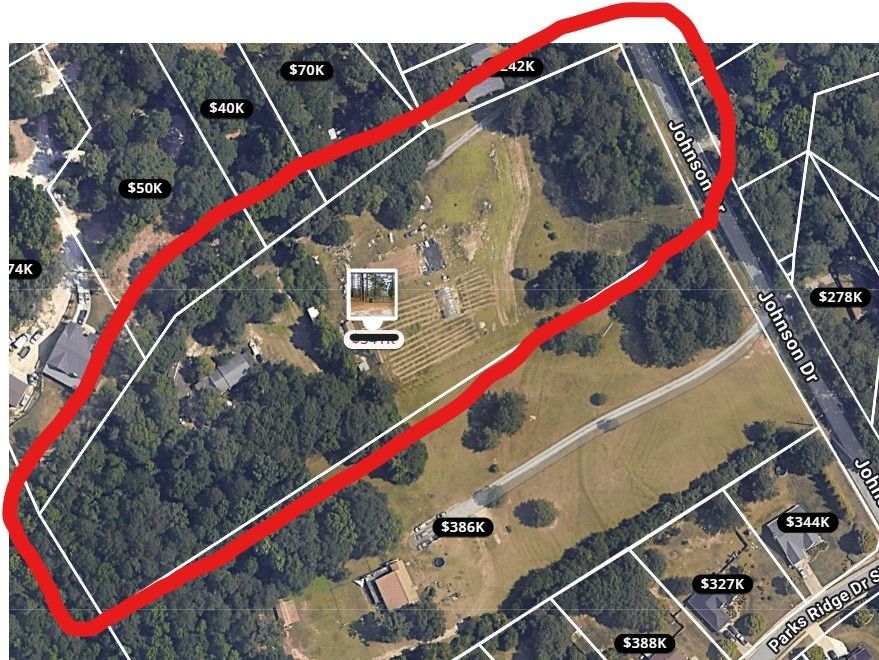 5.85 Acres of R-100 zoned land in Gwinnett!