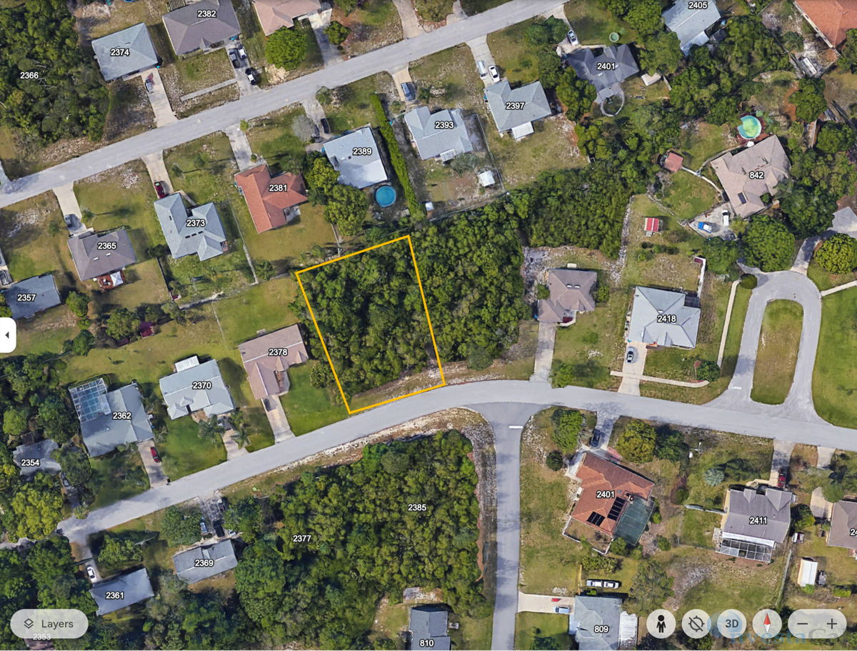 RESIDENTIAL LAND FOR SALE IN DELTONA, FL - GREAT NEIGHBORHOOD - $49K