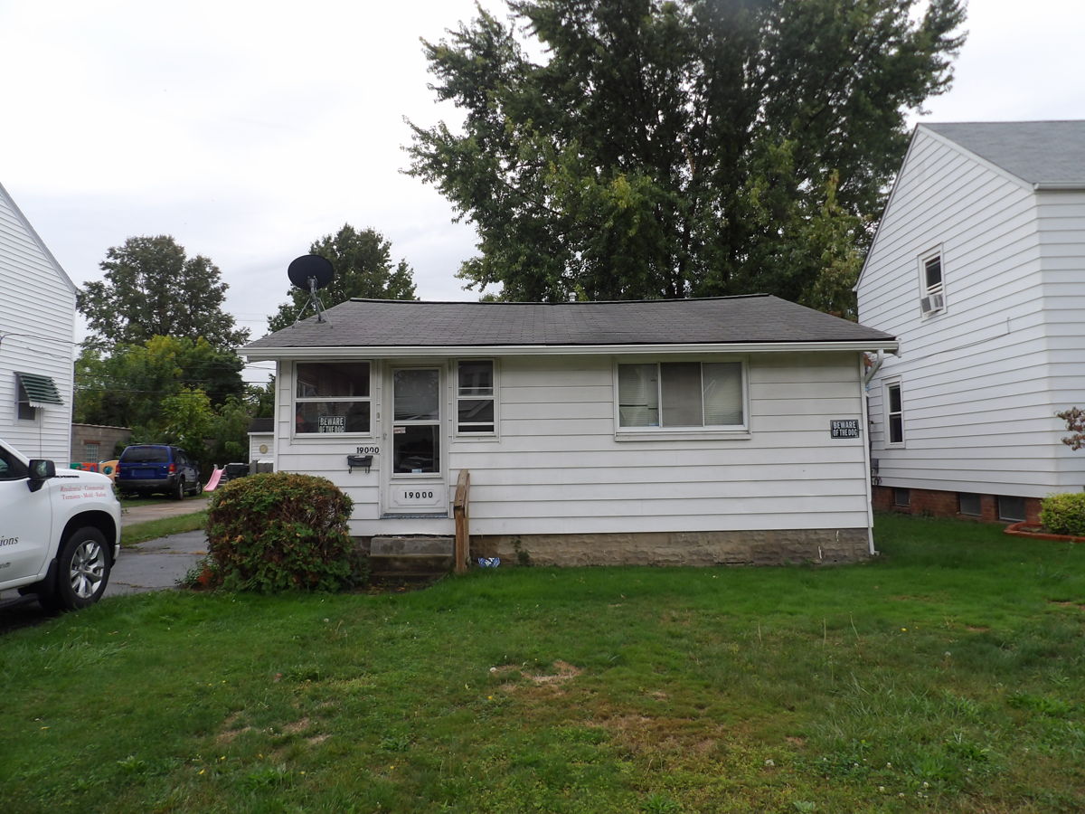 Euclid OH 44119 - 2 Bed 1 Bath SFH Full Rehab Fix and Flip or Buy and Hold