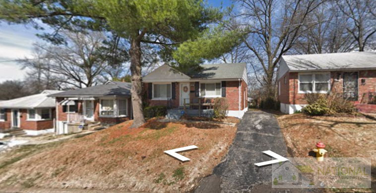 Brick 2 bed rental property North  65000
