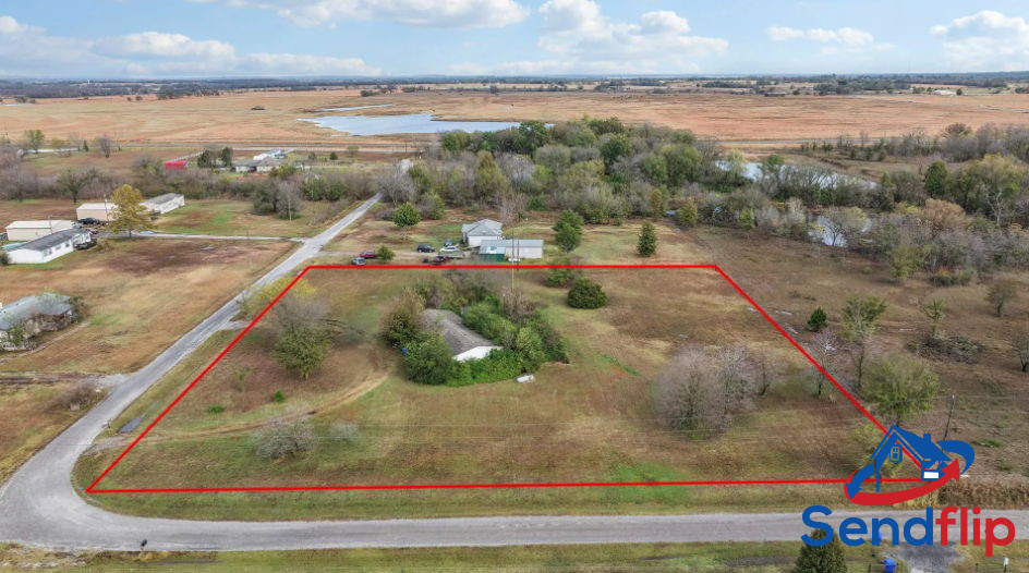 (Haskell, OK) 🚨LIGHT RENO/RENTAL🚨 3bd/2ba on 2.5Acres Starting at $85k 😱