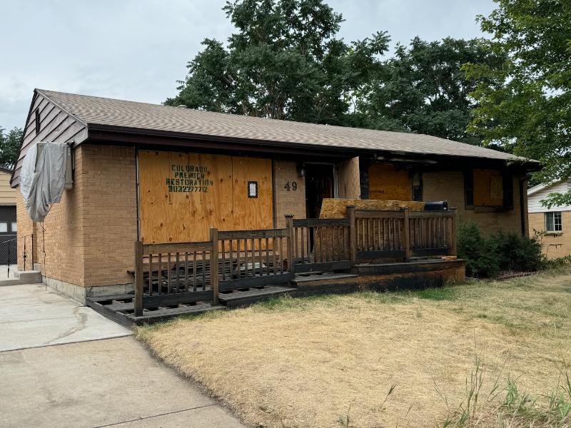 Denver House Down to the Studs, Ready for Finish Out