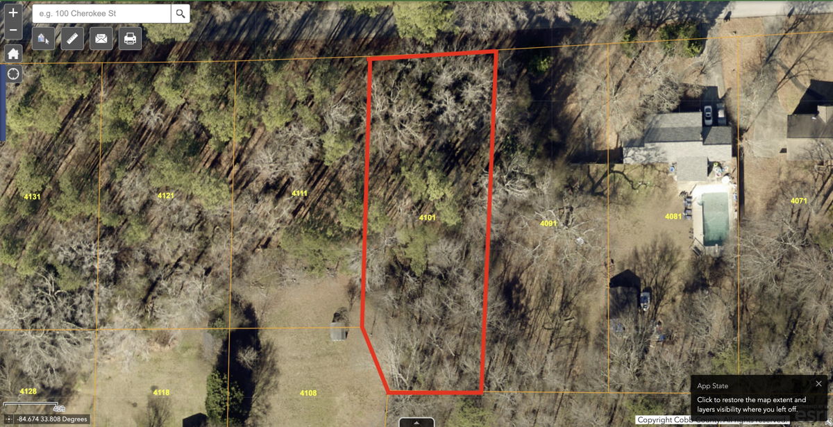 0.52 Acre Austell Lot in Established Area!