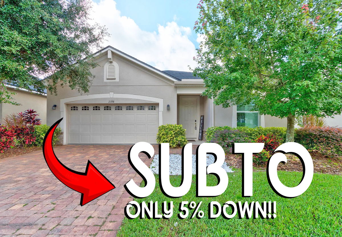 🚨TURN-KEY SUB2 DEAL🚨OUTSIDE DAYTONA BEACH🏝️ONLY 5% DOWN💸 NO CREDIT CHECK/PRE-APPROVAL❌