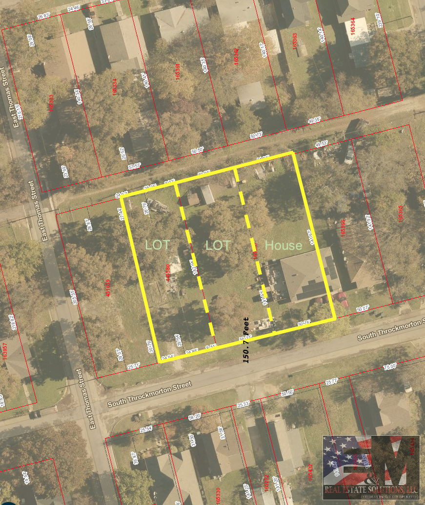 🔥 NEW: Vacant House + 2 Lots in Sherman, TX!