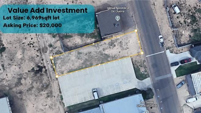 LOT FOR SALE IN MIDLAND TX 6,969 SQFT FOR ONLY $20K Click for more details