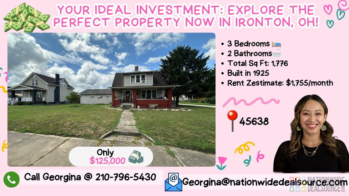 (Ironton, OH)🔎Discover the Benefits of Your Perfect Investment Property⬆️💰Click to See More! 📸🎥