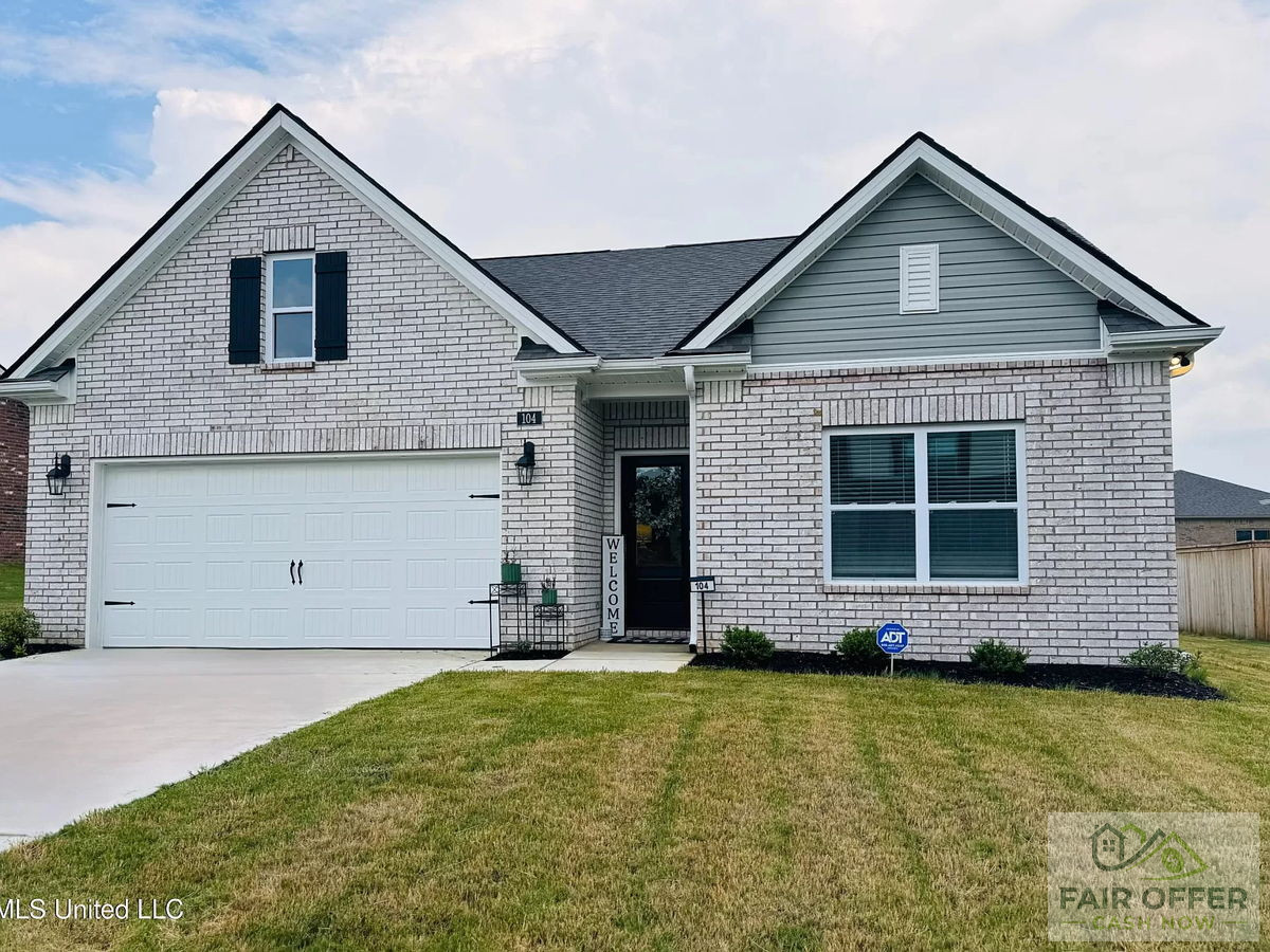 🔥💰🏡   Sub-To Opportunity! - 2023 Brick Home  - Low Cost Entry! - in Byhalia, MS! -  🏡 💰🔥