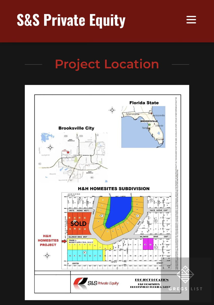 33 Ready to build lots for sale in Brooksville!