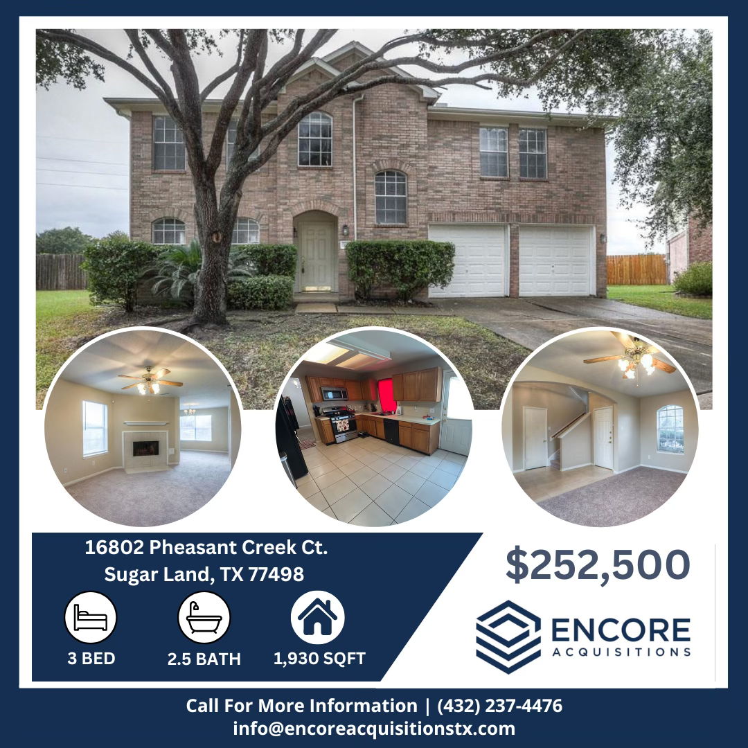 Easy Flip In Sugar Land!