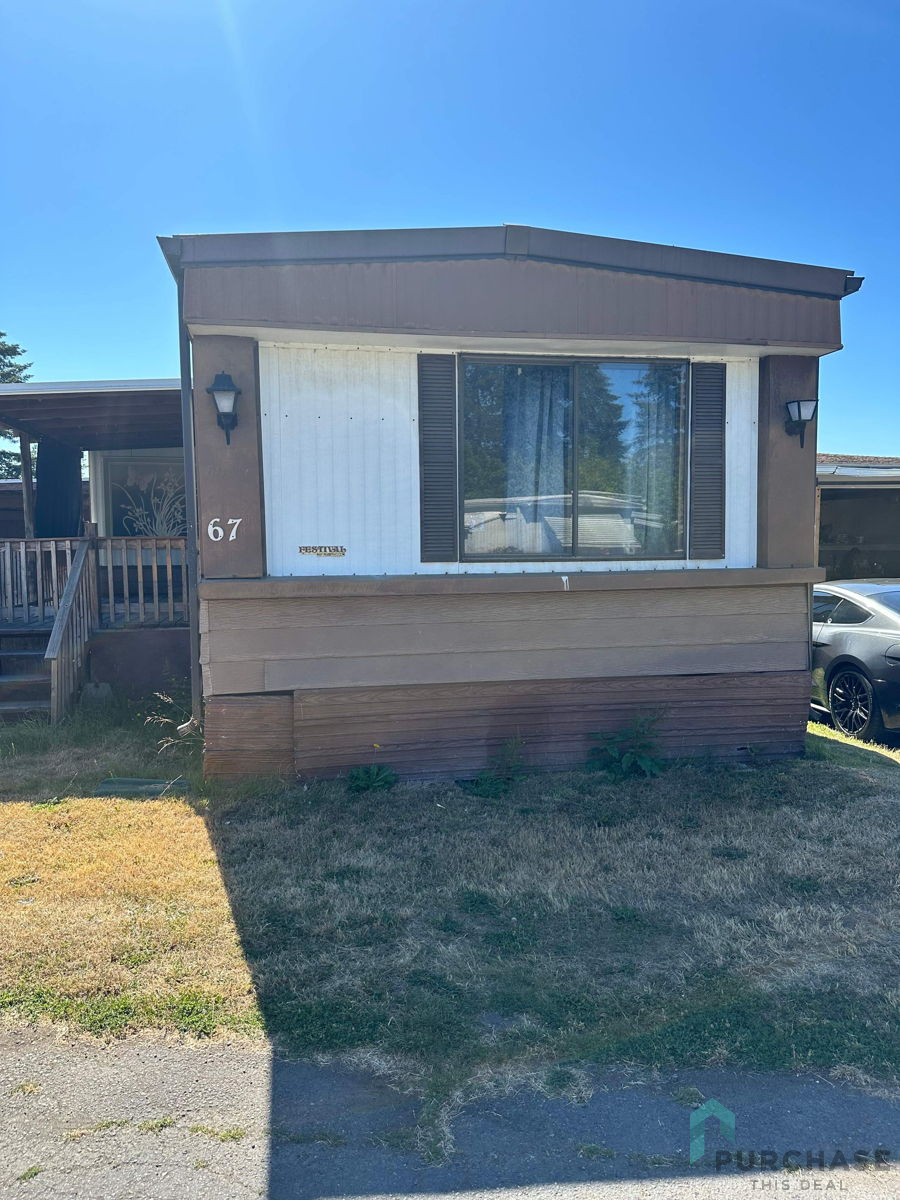 Lakewood, WA Mobile Home to Flip or BRRRR - BIG OPPORTUNITY!